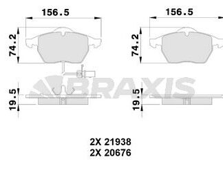 ON FREN BALATASI A4 A6 1.8T 1.9TDI 95> PASSAT 1.8T 1.9TDI 95 00 GOLF IV 1.9TDI SUPERB 02> FISLI