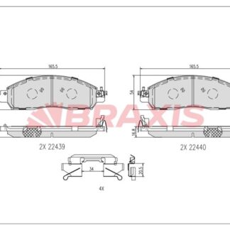 ON FREN BALATASI NISSAN NAVARA D23 KASA 2.3 4×4 2015->