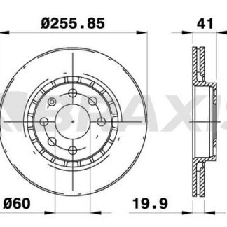 ON FREN DISKI HAVALI ASTRA F 1,8I CORSA B 1,6 GSI 16V 1,6I VECTRA A 1,7D 1,7 TD 1,8 1,8I