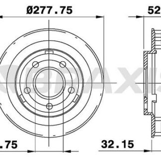 ON FREN DISK AYNASI OPEL SINTRA 2.2DTI 3.0I