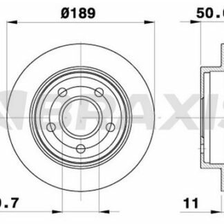 ARKA FREN DISK AYNASI OPEL SINTRA 2.2I 3.0I