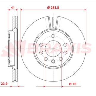 FREN DISKI ON HAVALI CALIBRA A 2.0 TURBO 4×4, 2,5I V6 (1992 07 / 97) VECTRA A 2.5 V6 93 11 / 95