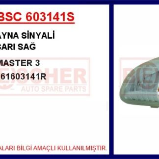 DIS DIKIZ AYNA SINYALI SOL SARI MASTER III MOVANO B 10>