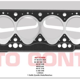 SİLİNDİR KAPAK CONTASI KANGOO TD EXPRESS MEGANE 1.9 D 1.50 MM (SÜPER KALİTE)