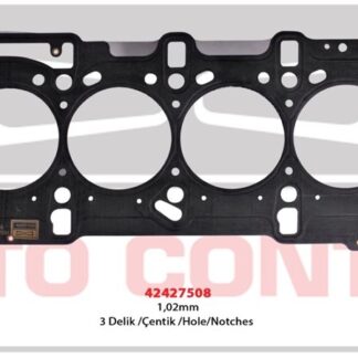 SİLİNDİR KAPAK CONTASI 3 DELİK PALIO ALBEA LINEA DOBLO FIORINO IDEA PANDA PUNTO GRANDE PUNTO / MITO / NEMO / ASTRA H J CORSA C D E COMBO MERIVA B