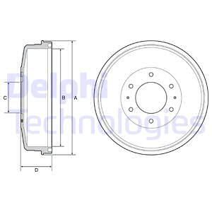 ARKA FREN KAMPANASI MITSUBISHI L200 07>19 4N14/4N15 PAJERO 09> FULLBACK 15>19 (295X6)