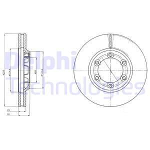 ON FREN DISK AYNASI ISUZU D-MAX 2.5 4×4 04>12 / D-MAX 2.5 4×2 07>17 280MM