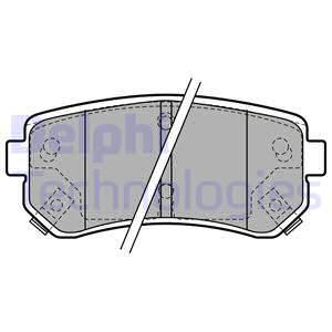 ARKA FREN BALATASI HYUNDAI ACCENT ERA 06> / I20 08>15 / I30 07>12 / IX20 IX35 10> / SONATA 10>14 / KONA 19> / KIA CEED 06>12 / CERATO 08> / RIO 05> / SPORTAGE 04>11 FWD