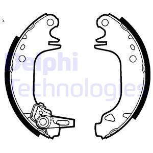 ARKA FREN BALATASI PABUCLU P106 SAXO OLCU: (180×30) ABSSIZ