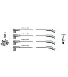 BUJI KABLOSU SETI FORD – KA (RB_) – 1.3 I 96-08, FIESTA IV (JA_, JB_) – 1.3 I 95-02, ESCORT VII (GAL, AAL, ABL) – 1.3