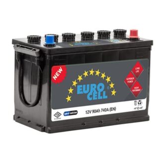 AKU 12V 90 AH H3 (324×175×227) TIRNAKLI