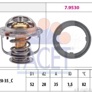 TERMOSTAT HONDA CIVIC 1.6 2006-2012 CRV 2.0 HYBRIT 2018->