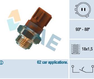 FAN MUSURU HONDA CIVIC 1992-2005 ACCORD 1993-2008 CRV 1995-2007