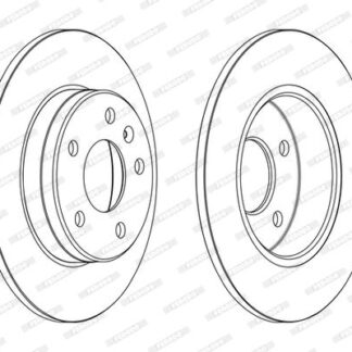 ARKA FREN DISKI 264mm X 10mm OPEL ZAFIRA B 1.6I 1.6T