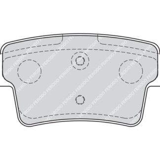 ARKA FREN BALATASI C4 PICASSO C4 GRAND PICASSO 1.6 HDI 110FAP 1.8 16V 2.0 16V 2.0 HDI 138 FAP 06>