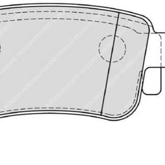 ARKA FREN BALATASI KANGOO III 08> MERCEDES CITAN 13>21 1.2 TCE 1.5 DCI 1.6