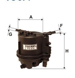 YAKIT FILTRESI P206 P207 P307 BIPPER FIESTA V FUSION 1,4HDI / 1,4TDCI KOMPLE YAKIT FILTRESI ( MUSURLU )