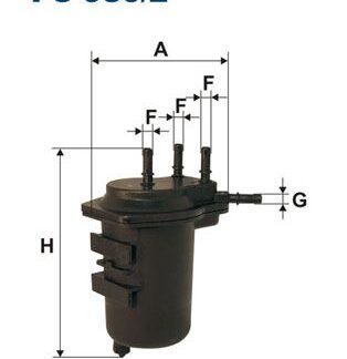 YAKIT FILTRESI RENAULT CLIO II 01>06 SYMBOL 01>09 NISSAN NOTE 06> MICRA III 03>10 1.5 dcı(DELIKSIZ)