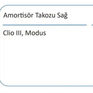 AMORTISOR TAKOZU SAG CLIO III MODUS NISSAN MICRA 1,2 / 1,4 / 1,6 / 2,0 16V / 1,5DCI