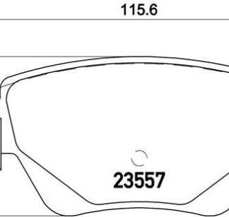 FREN BALATASIARKA KANGOO I 98> / MONDEO III 00>07 / X-TYPE 01>