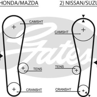 TRIGER KAYISI (097×190) HONDA CITY 1.2 8V (81 89) JAZZ 1.2 8V 83 86 SUZUKI SWIFT 1.0 6V 89 03 CT569
