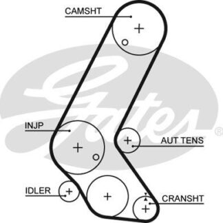 TRIGER KAYISI (129×250) OPEL ASTRA H 1.7CDTI 16V 03 HONDA CIVIC 1.7CDTI 16V (01 05) CT1078