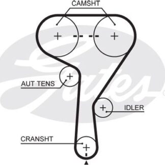 TRIGER KAYISI (146×240) OPEL ASTRA H Z16XEP 04 ASTRA J A16XER VECTRA C 05 CHEVROLET CT1077