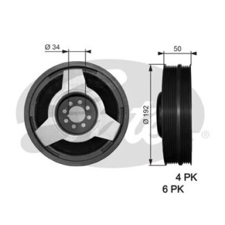 KRANK KASNAGI PASSAT 97>05 A4 99>08 A6 98>05 SUPERB 02>08 2.5 TDI AFB AKN BDG AKN BAU BDH AYM