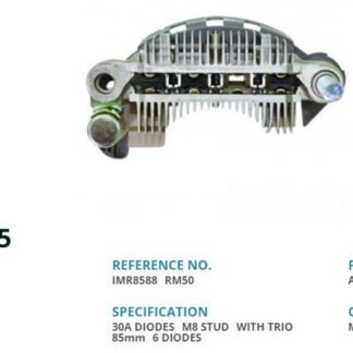 ALTERNATOR DIOT TABLASI MITSUBISHI L300 YENI MODEL – GALANT / MAZDA 626 85mm (6 DIOT) M8