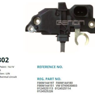 ALTERNATOR KONJEKTOR BOSCH TIP 12V AUDI A3 – A4 – A5 – Q3 – Q5 / MAN TGE / SEAT / SKODA / VOLKSWAGEN AMAROK – CADDY – GOLF – PASSAT – CRAFTER (LIN)