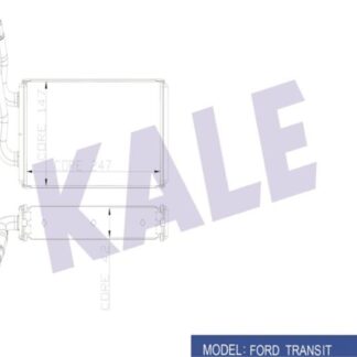KALORİFER RADYATÖRÜ FORD TRANSIT (V347) 2.2/2.4/3.2TDCI 06=> (NAC) [BRAZING AL/AL] [247X147X42]