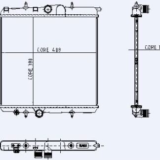 MOTOR SU RADYATORU P206 P206+ (T3E) TU3A TU3JP ET3J4 (1,4 8V / 16V TU5JP TU5JP4 (1,6 8V / 16V) KLIMASIZ