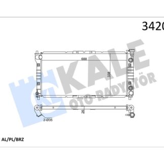 RADYATOR 626 IV HATCHBACK / 626 V / MX6 1,8 / 2,0 91 02
