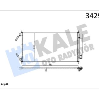 KLIMA RADYATORU HONDA CITY 1.4 2008>