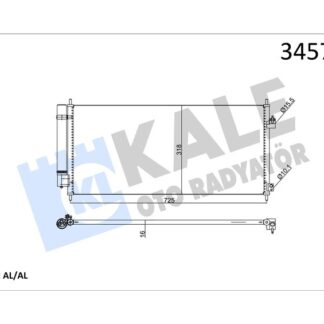 KLIMA RADYATORU HONDA JAZZ 1.2 1.4 2008>