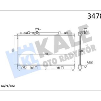MOTOR SU RADYATORU MAZDA 6 2002 2007 MANUEL VITES