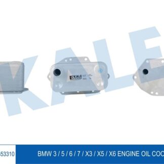 YAĞ SOĞUTUCU BMW 3 (E46,E90,E91,E92,E93) 06=> 5 (E60,E61) 07=> 6 (E63) 07=> 7 (E65,E66,E67) 03=> X3 (E83) X5 (E70) X6 (E71,E72) 08=> (AT/MT)