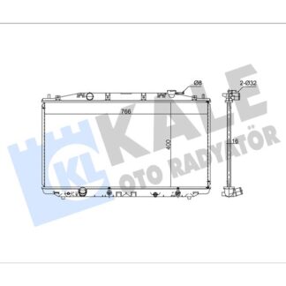 MOTOR RADYATORU HONDA ACCORD 08-> OTOMATIK (400x766x16)