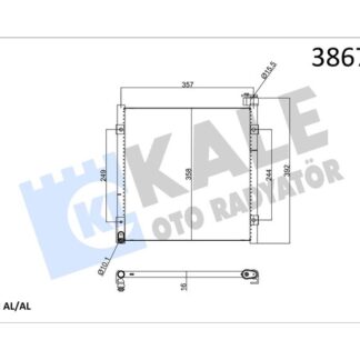 KLIMA RADYATORU HONDA CIVIC 1996 2001 HRV 1996 2000 ROVER 400