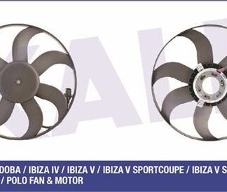 FAN MOTORU (390MM) FABIA IBIZA POLO ROOMSTER TOLEDO CGGB