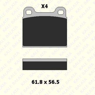 FREN BALATASI ARKA W126 85>91 C126 87>91 W116 75>80 C107 74>81 VOLVO 850, S70, V70 240 2,3, 2,4 D, 740 2,0, 2,3, 2,3 16V