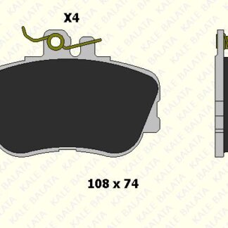 FREN BALATASI ON C-CLASS W202 94>00 S202 96>01