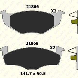 FREN BALATASI ÖN POLO III 95> LUPO 98> FOX 05> / AROSA 97> / FABIA 00>10