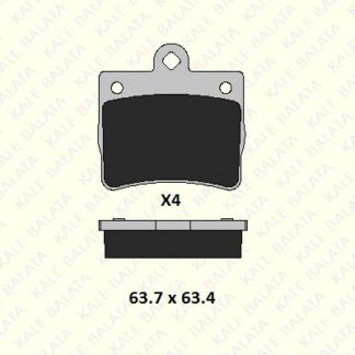 FREN BALATASI ARKA C-CLASS W202 94>00