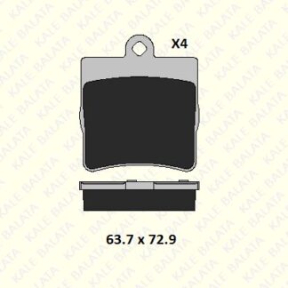 FREN BALATASI ARKA W202 95>00 S202 96>00 W203 00>07 CL203 08>11 W210 95>00 R170 96>00 R171 04>11