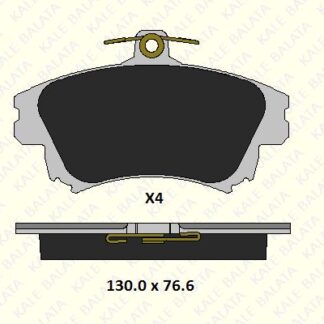 ON FREN BALATASI CARISMA 95>09 1.6 COLT 04> 1.5 / VOLVO S40 95>