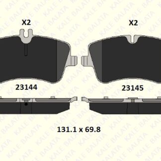 FREN BALATASI ON W202 93>00 W203 00>07 CL203 02>08 C209 02>09 R171 04>11