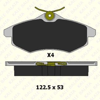 ON FREN BALATASI C2 C3 C3 PLURIEL 1,1 1,4I 1,6HDI 03>