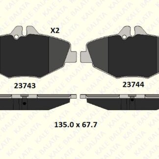 FREN BALATASI ON E-CLASS W211 02>08 S211 03>09