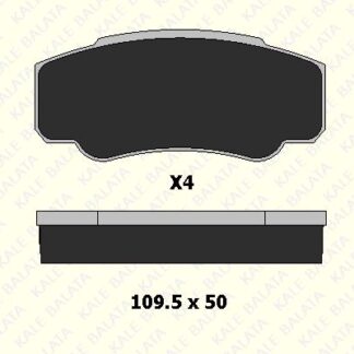 ARKA FREN BALATASI (DISKLI FREN) BOXER II JUMPER II DUCATO II 1800KG (16 JANT) 02> (03 06)